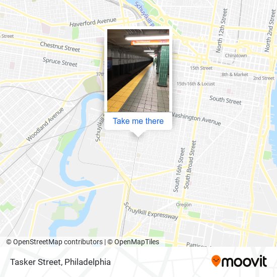 Tasker Street map