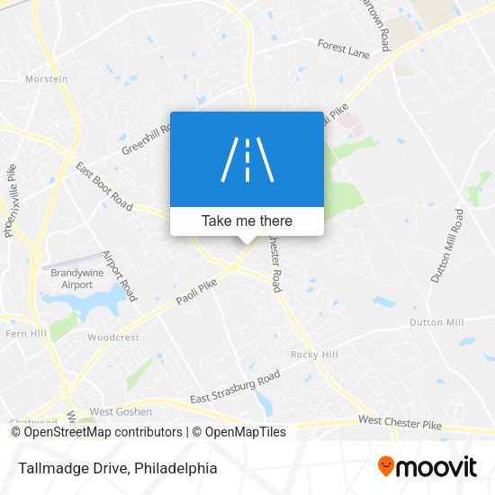 Mapa de Tallmadge Drive