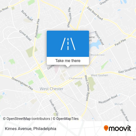 Mapa de Kimes Avenue