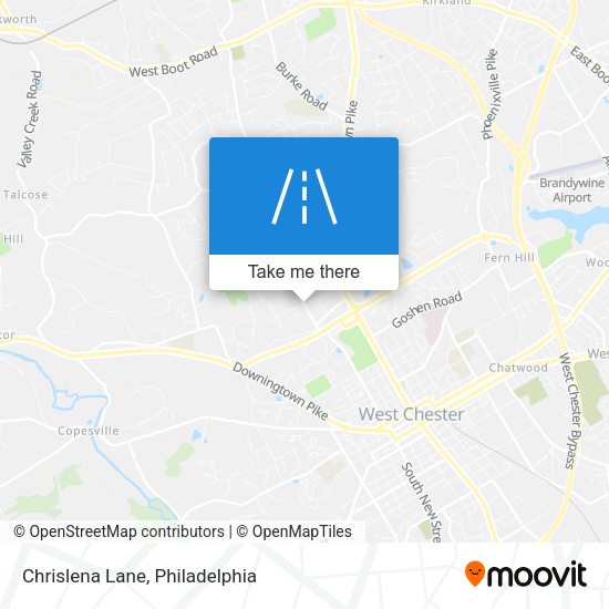 Chrislena Lane map