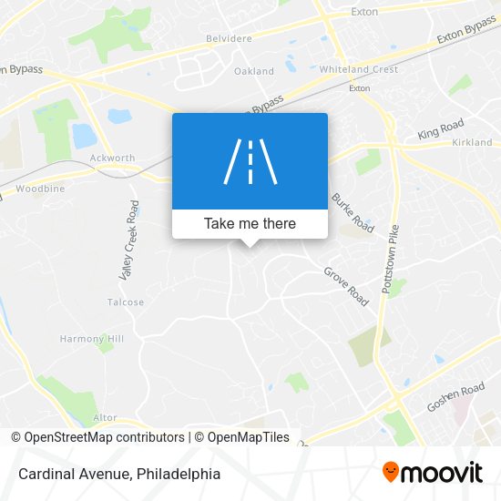 Mapa de Cardinal Avenue