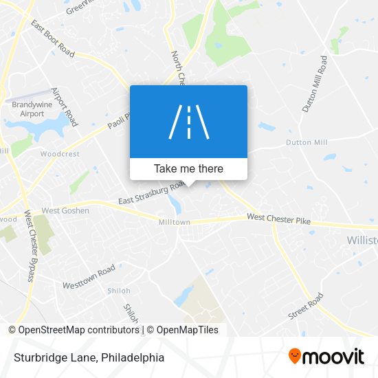 Mapa de Sturbridge Lane