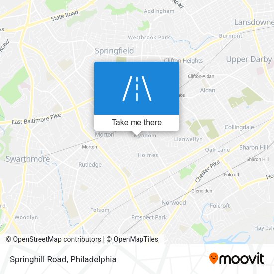 Springhill Road map