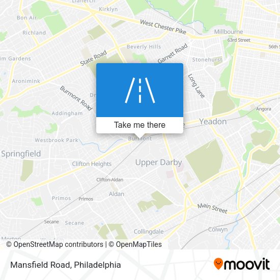 Mapa de Mansfield Road