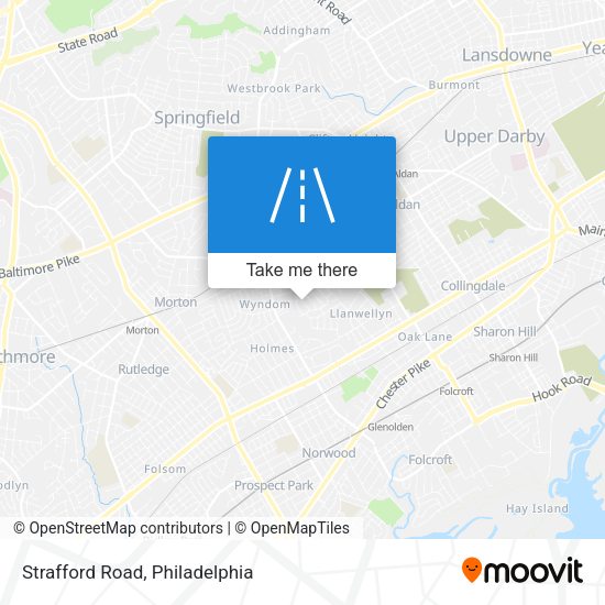 Mapa de Strafford Road