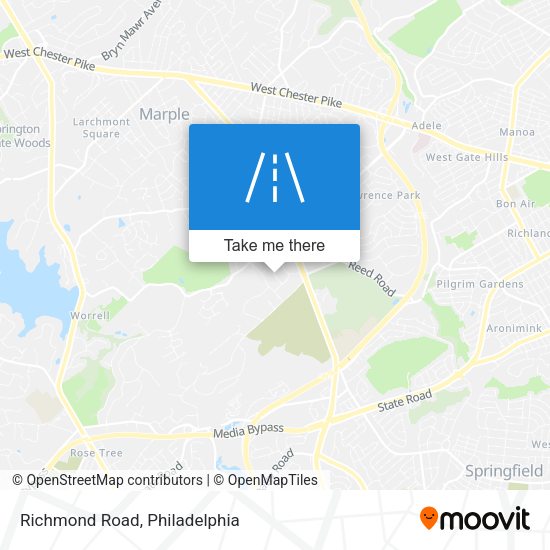 Mapa de Richmond Road