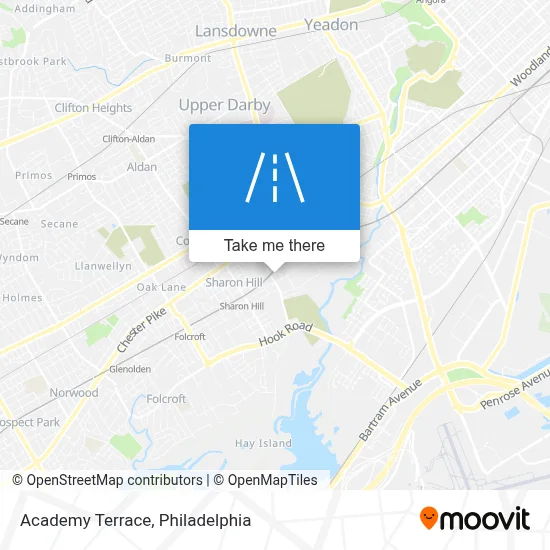 Academy Terrace map