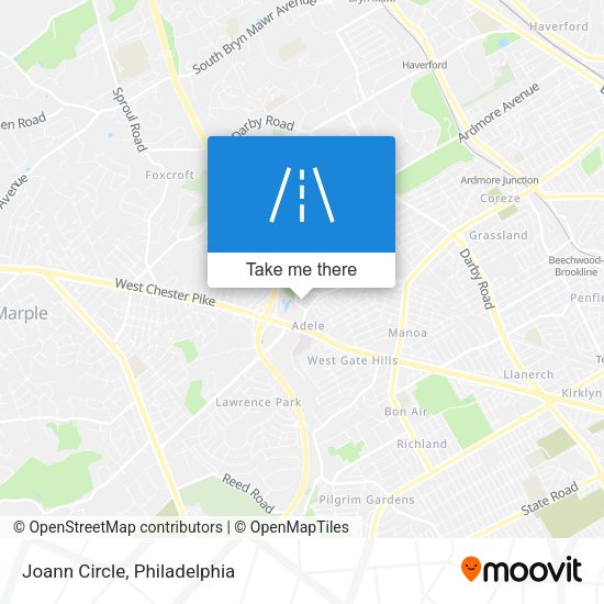 Mapa de Joann Circle