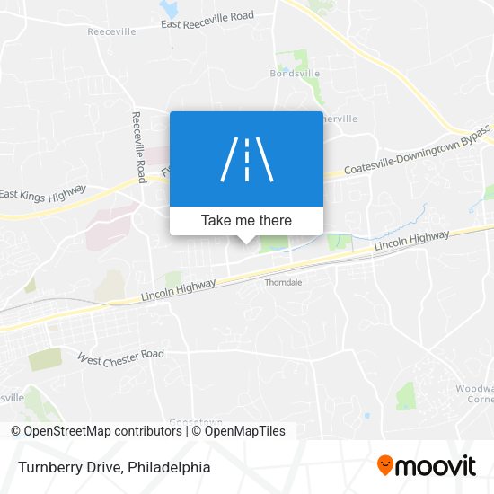 Turnberry Drive map