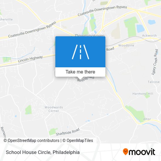 Mapa de School House Circle