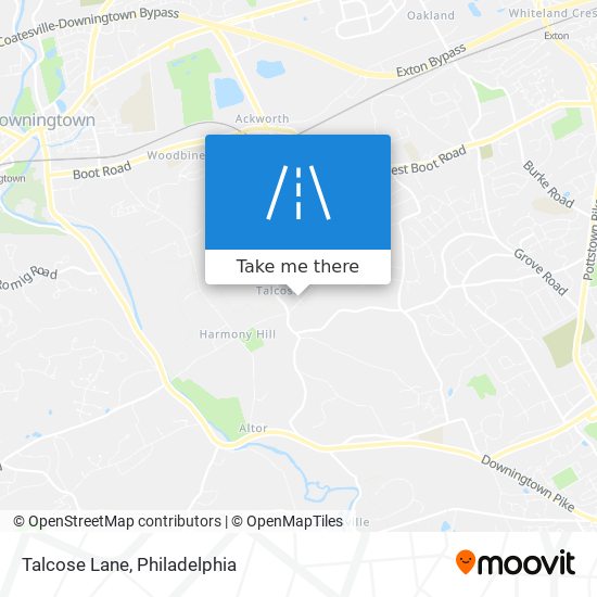 Mapa de Talcose Lane
