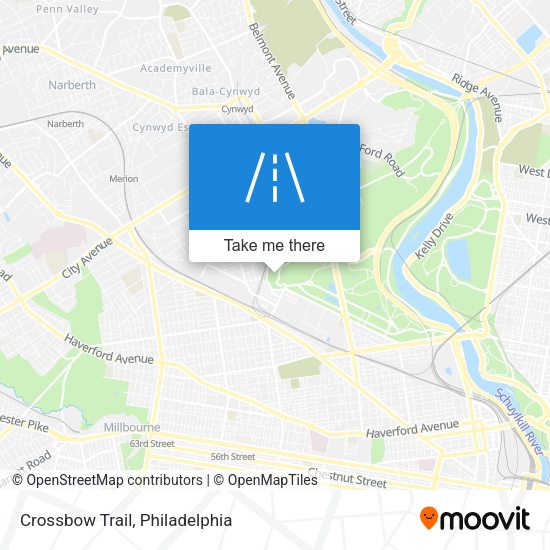 Crossbow Trail map