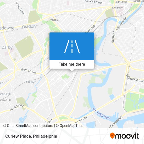 Mapa de Curlew Place