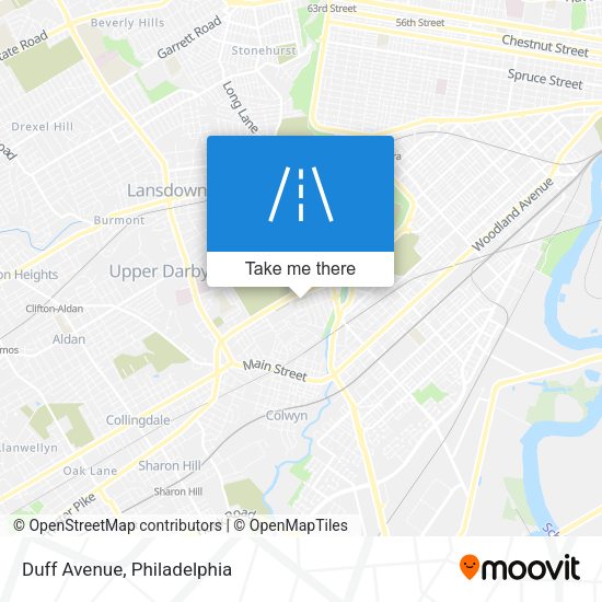 Mapa de Duff Avenue