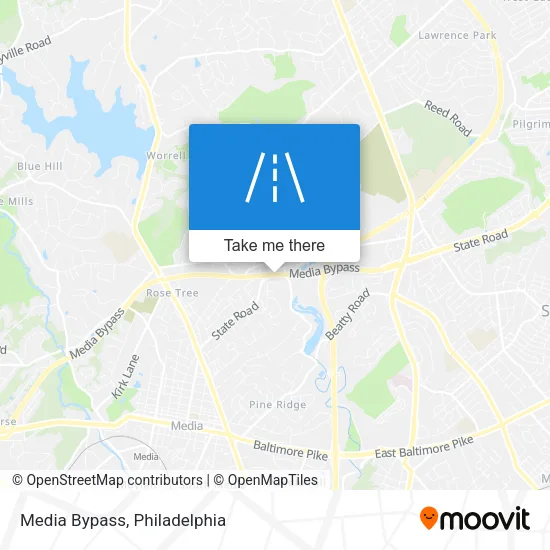Media Bypass map