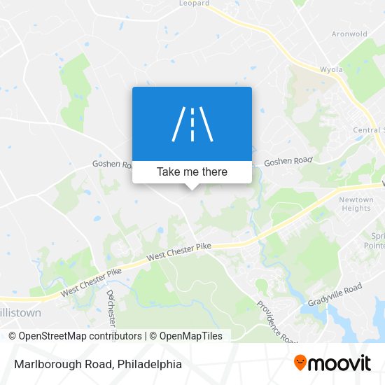 Marlborough Road map