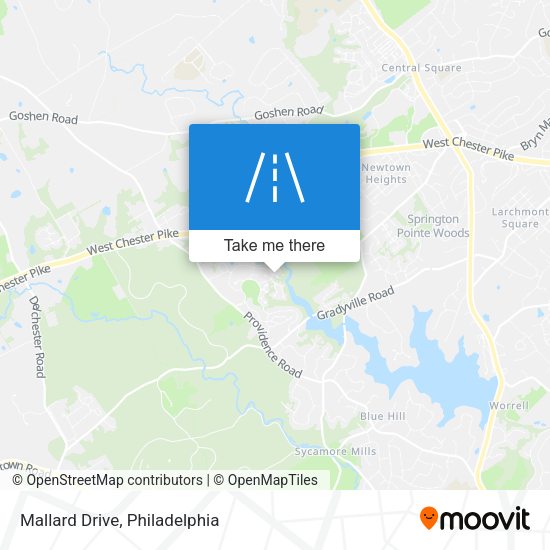 Mapa de Mallard Drive
