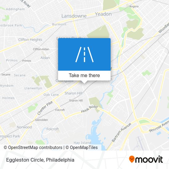 Eggleston Circle map