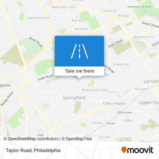 Mapa de Taylor Road