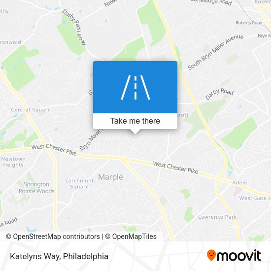 Mapa de Katelyns Way