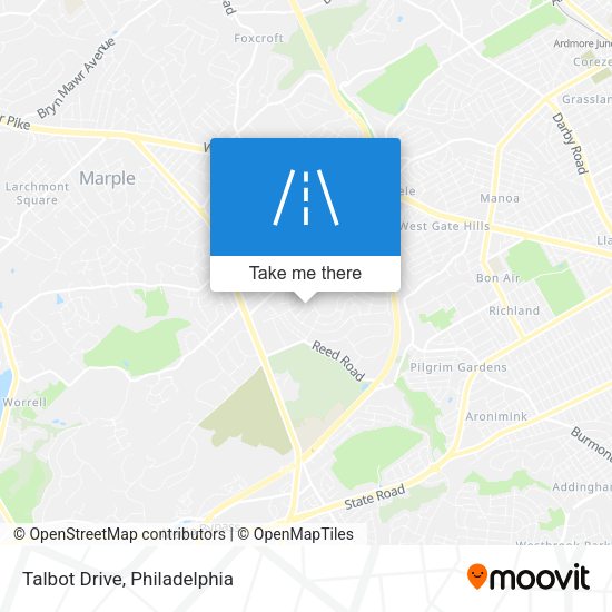 Mapa de Talbot Drive