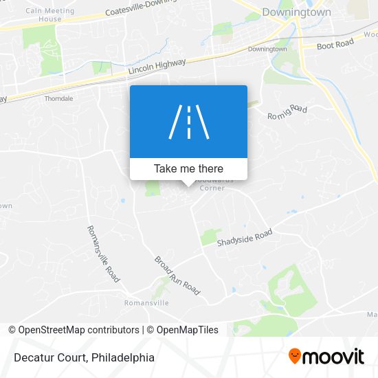 Decatur Court map