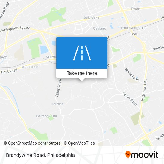 Mapa de Brandywine Road