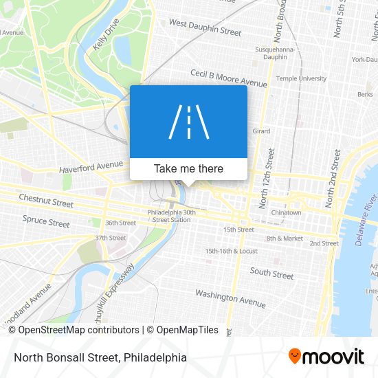 Mapa de North Bonsall Street