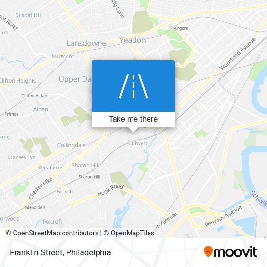 Mapa de Franklin Street