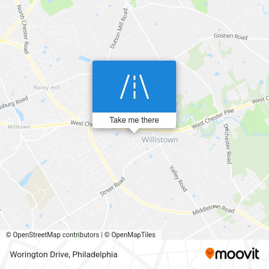 Mapa de Worington Drive