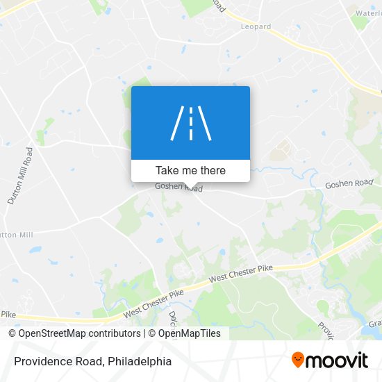 Providence Road map