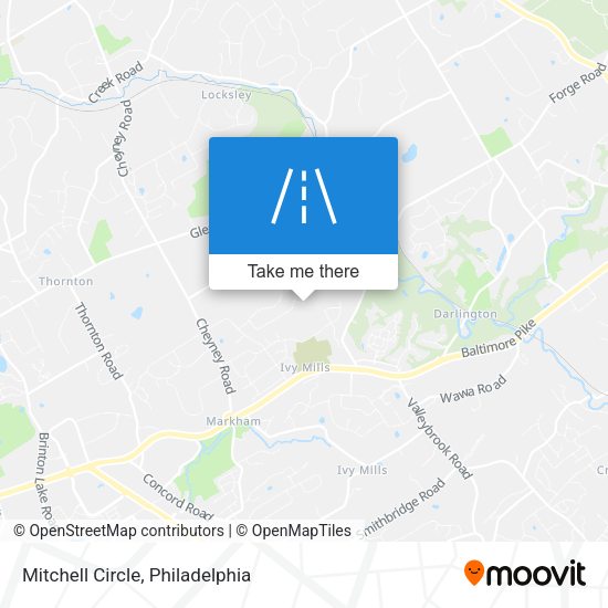 Mapa de Mitchell Circle