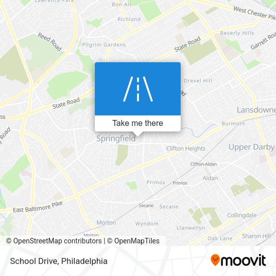 Mapa de School Drive