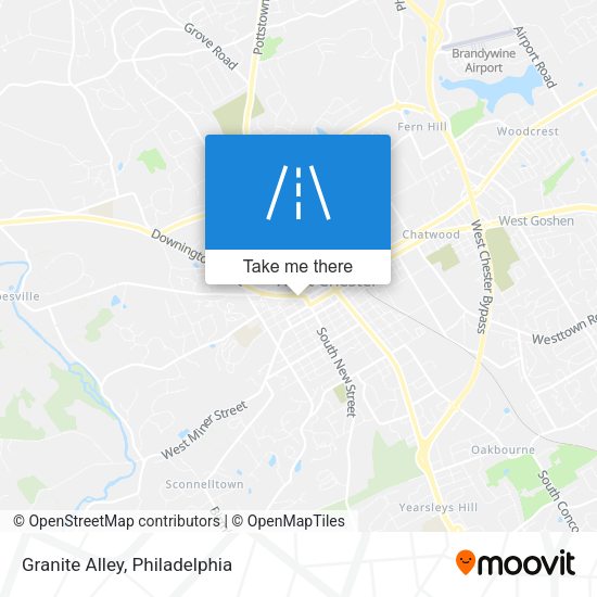 Granite Alley map