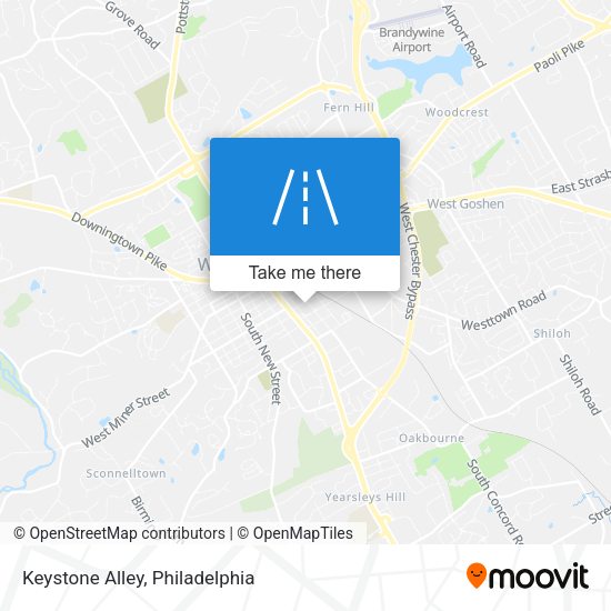Keystone Alley map
