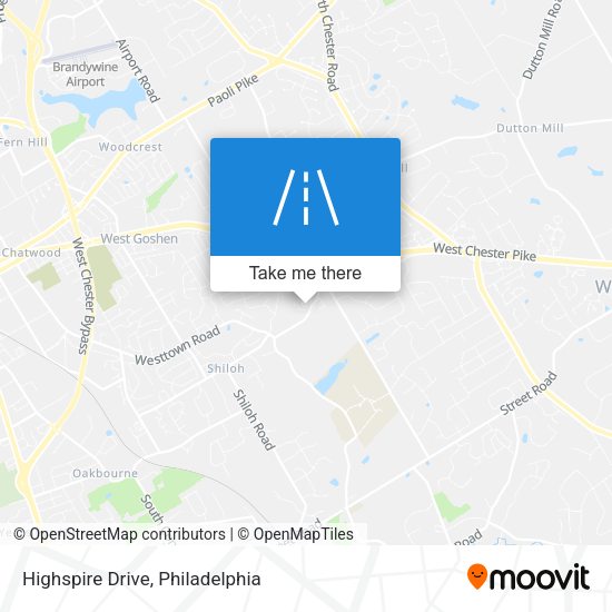 Mapa de Highspire Drive