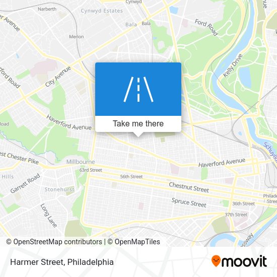 Mapa de Harmer Street