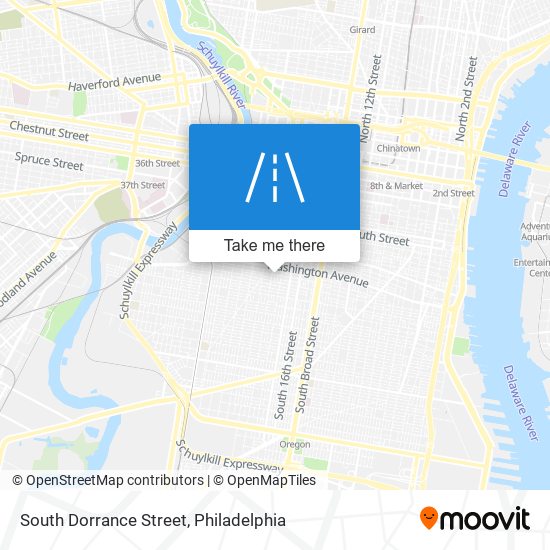 Mapa de South Dorrance Street