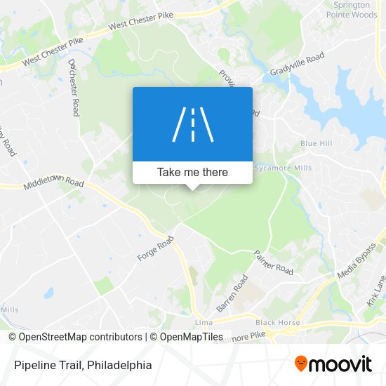 Mapa de Pipeline Trail