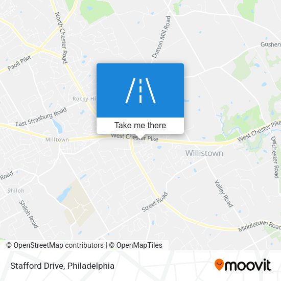 Stafford Drive map