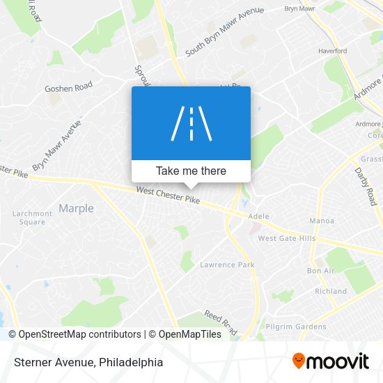 Mapa de Sterner Avenue