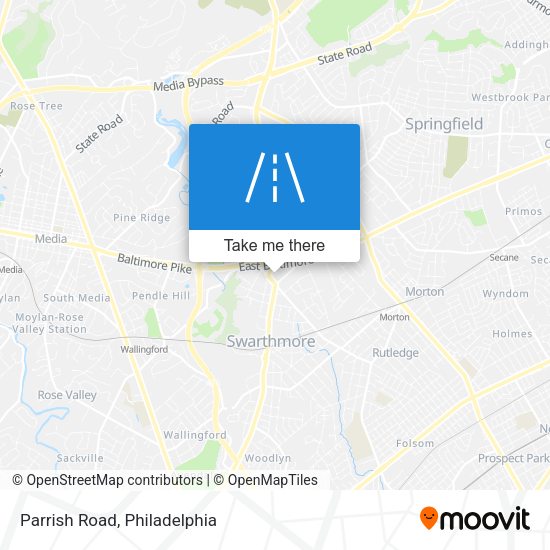 Mapa de Parrish Road