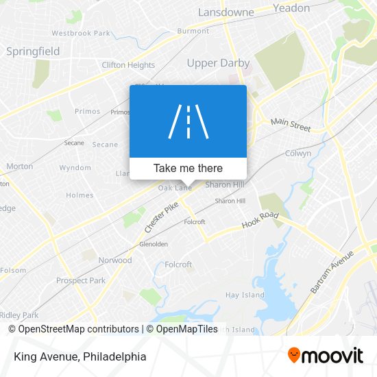 Mapa de King Avenue