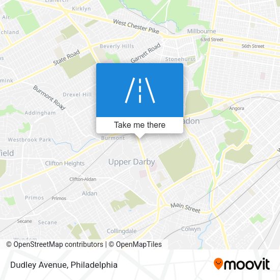 Dudley Avenue map