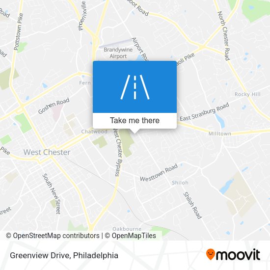 Mapa de Greenview Drive