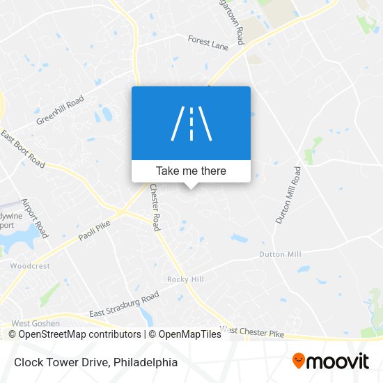 Clock Tower Drive map