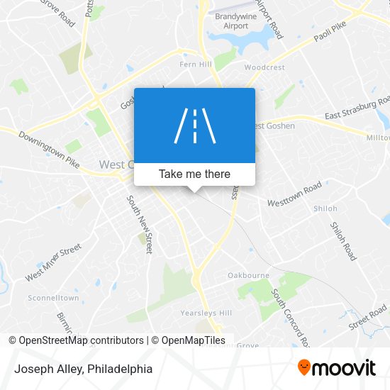 Mapa de Joseph Alley