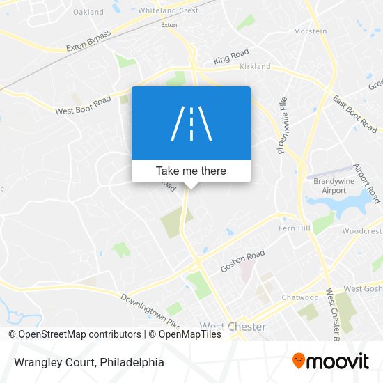 Mapa de Wrangley Court