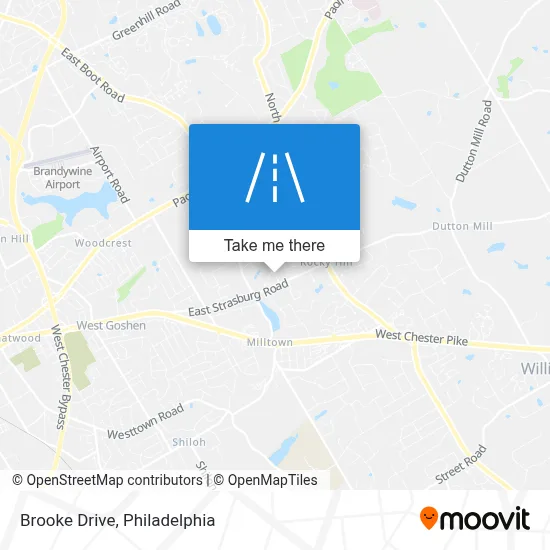 Brooke Drive map