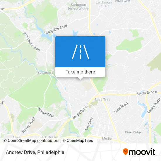 Andrew Drive map